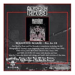 PERDITION HEARSE Mala Fide CD